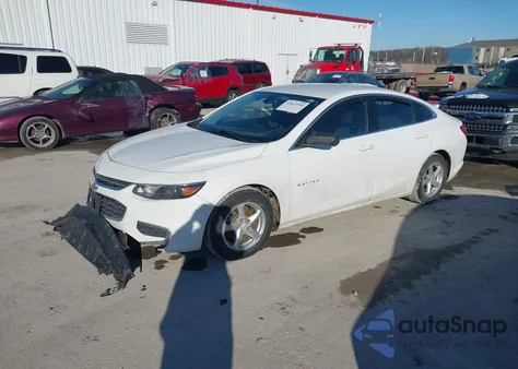 2016 Chevrolet Malibu Ls z USA, uszkodzony, nr VIN 1G1ZB5ST2GF356469